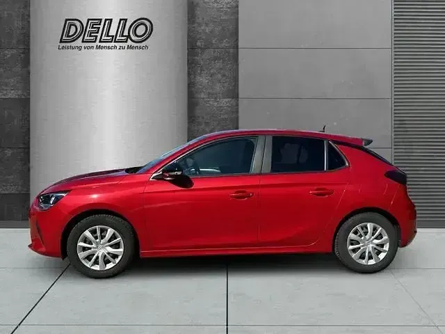 Gebraucht Opel Corsa Edition 75 PS (55 kW) 2020 Chili rot/kardio rot Kleinwagen