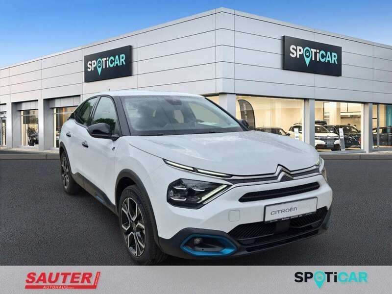 Gebraucht Citroën e-C4 Feel 100 kW (136 PS) 2022 Lack weiss banquise/typ aussen Limousine