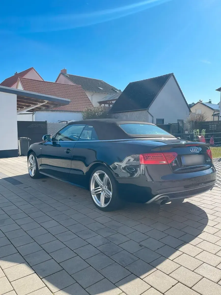 Gebraucht Audi A5 Cabriolet S-Line 224 PS (164 kW) 2014 Schwarz Cabrio