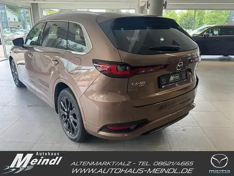 Gebraucht Mazda CX-80 Homura-Line 254 PS (186 kW) 2024 Melting copper m SUV