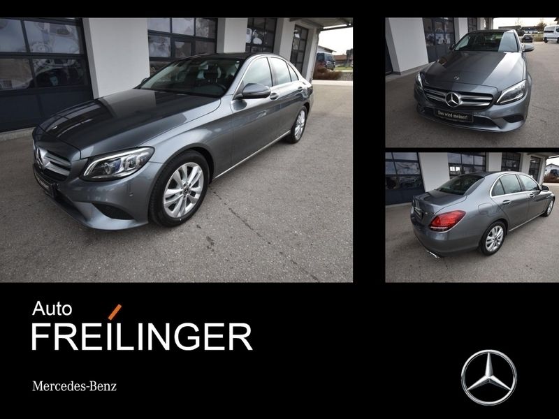 Grau Gebraucht 2020 Mercedes C200 Avantgarde Limousine | 29.900 € (Fairer Preis) - Bild 1/4
