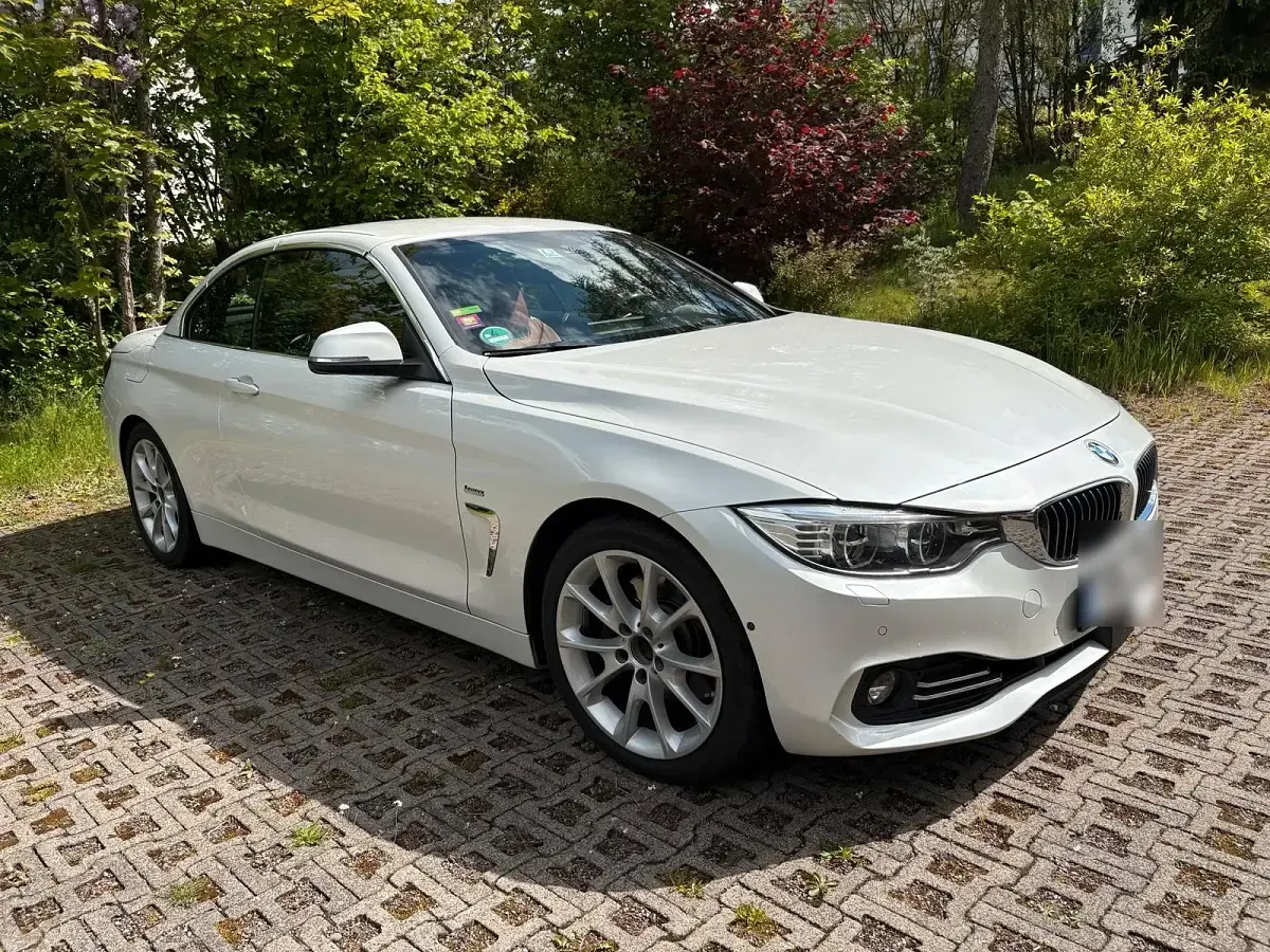 Gebraucht BMW 430 Cabriolet Luxury Line 258 PS (189 kW) 2015 Weiß Cabrio
