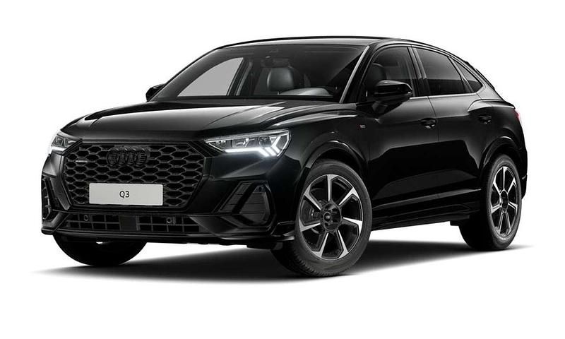 Schwarz Neu 2025 Audi Q3 Sportback S-Line SUV | 56.999 € (Teuer) - Bild 1/4