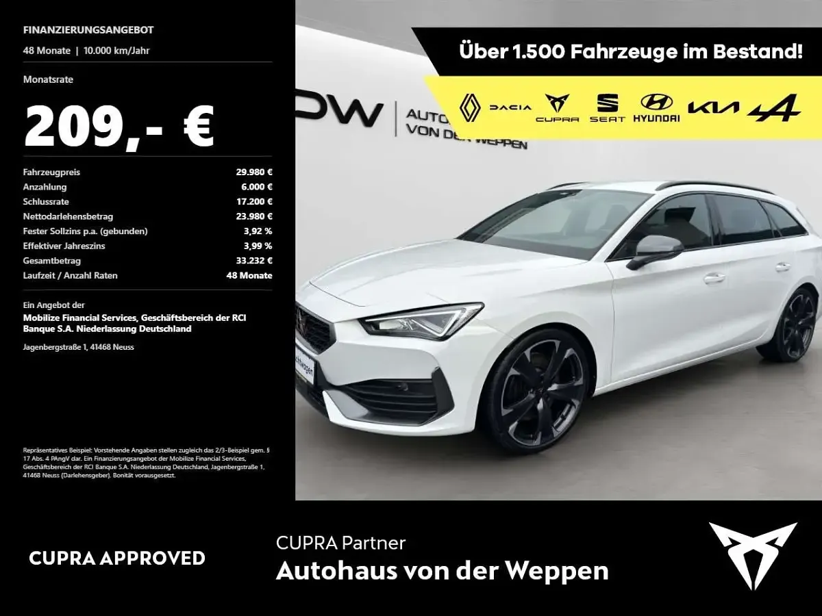 Gebraucht Cupra Leon VZ 245 PS (180 kW) 2024 Kombi