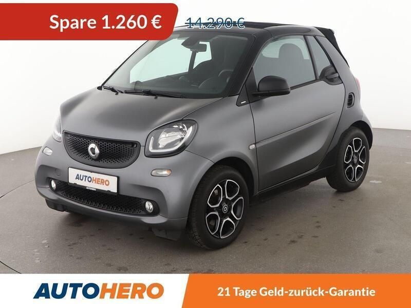 Grau Gebraucht 2018 Smart ForTwo Cabrio Basis Cabrio | 13.030 € (Fairer Preis) - Bild 1/3