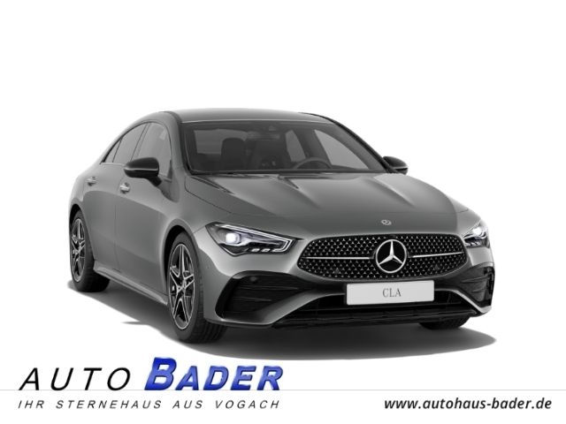 Grau Gebraucht 2024 Mercedes CLA200 AMG Line Premium Coupé | 36.400 € (Fairer Preis) - Bild 1/4