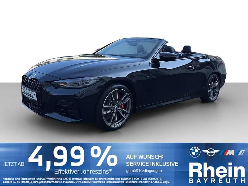Black sapphire met. Gebraucht 2022 BMW 440 Cabrio | 57.310 € (Fairer Preis) - Bild 1/4