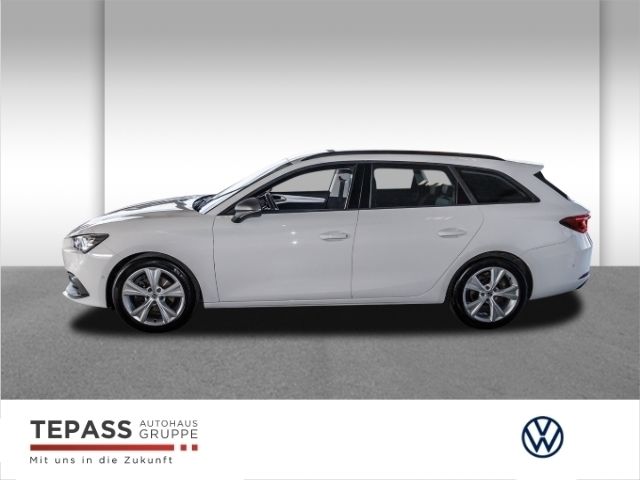 Gebraucht Seat Leon FR-Line 131 PS (96 kW) 2021 Weiss Kombi