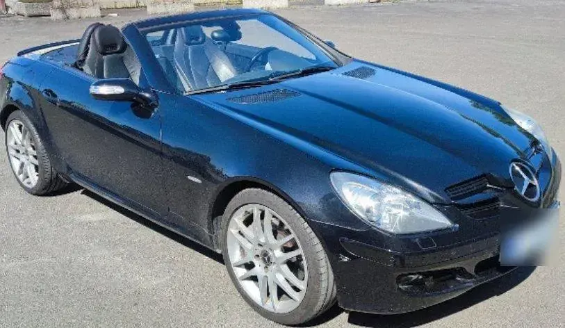 Gebraucht Mercedes SLK280 231 PS (169 kW) 2008 Schwarz Cabrio