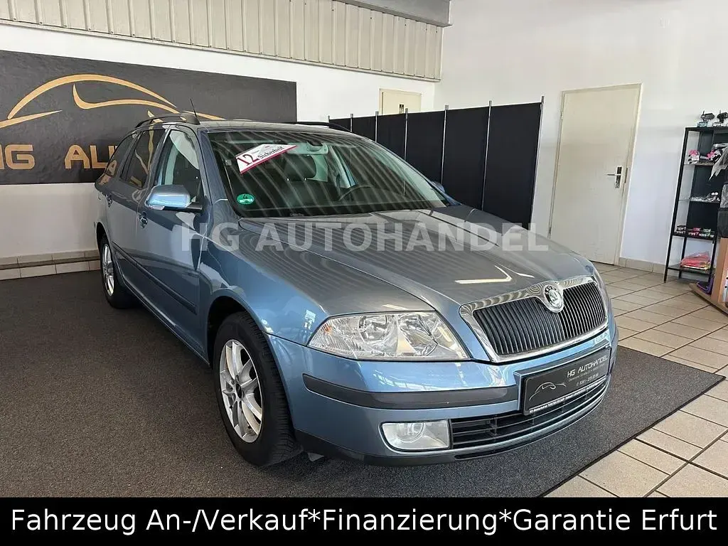 Gebraucht Skoda Octavia 102 PS (75 kW) 2008 Blau Kombi