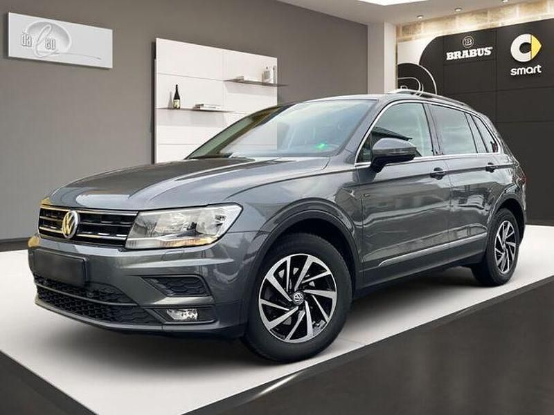 Grau Gebraucht 2019 VW Tiguan Join SUV | 19.988 € (Superpreis) - Bild 1/4