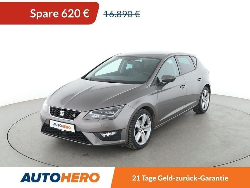 Grau Gebraucht 2016 Seat Leon FR Limousine | 16.270 € (Fairer Preis) - Bild 1/3