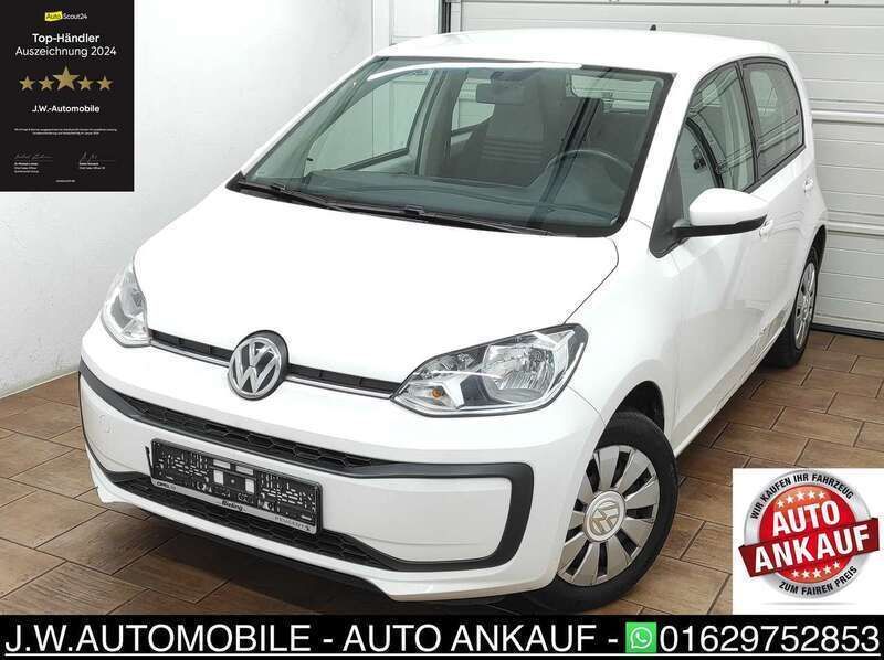 Weiß Gebraucht 2017 VW up! move up! Kleinwagen | 4.799 € (Superpreis) - Bild 1/4