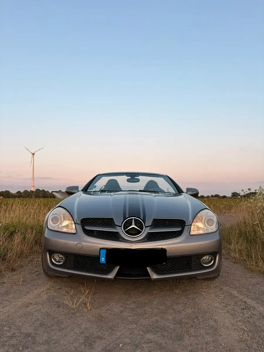 Gebraucht Mercedes SLK200 185 PS (136 kW) 2009 Grau Cabrio