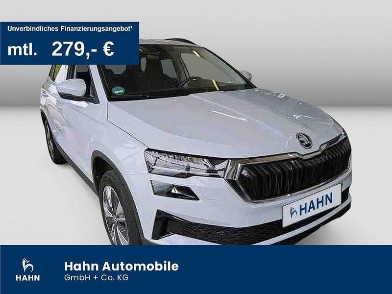 Weiß Gebraucht 2022 Skoda Karoq Ambition SUV | 21.930 € (Guter Preis) - Bild 1/3