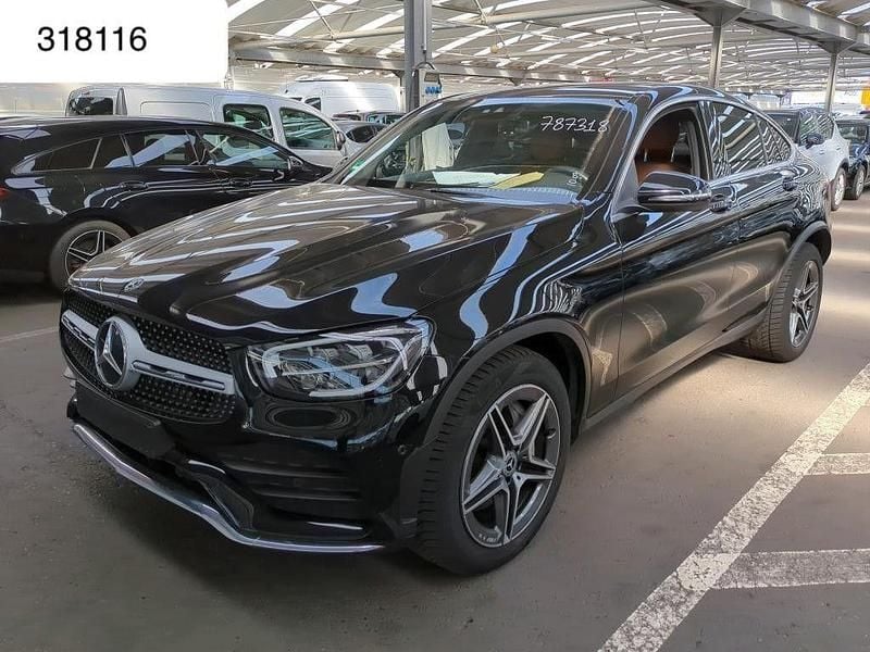 Schwarz Gebraucht 2020 Mercedes GLC300 AMG line Coupé | 37.450 € (Etwas zu teuer) - Bild 1/4
