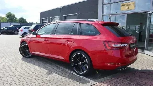 Gebraucht Skoda Superb SportLine 272 PS (200 kW) 2019 Rot Kombi