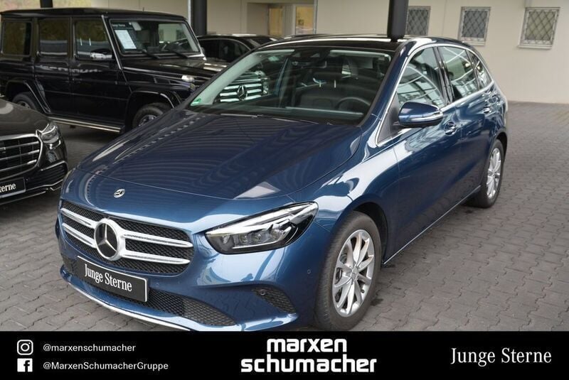 Denimblau Gebraucht 2022 Mercedes B250e Progressive Van / Kleinbus | 32.640 € (Teuer) - Bild 1/4
