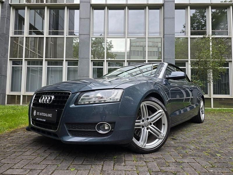 Grau Gebraucht 2009 Audi A5 Cabriolet Sport Cabrio | 10.980 € (Fairer Preis) - Bild 1/4