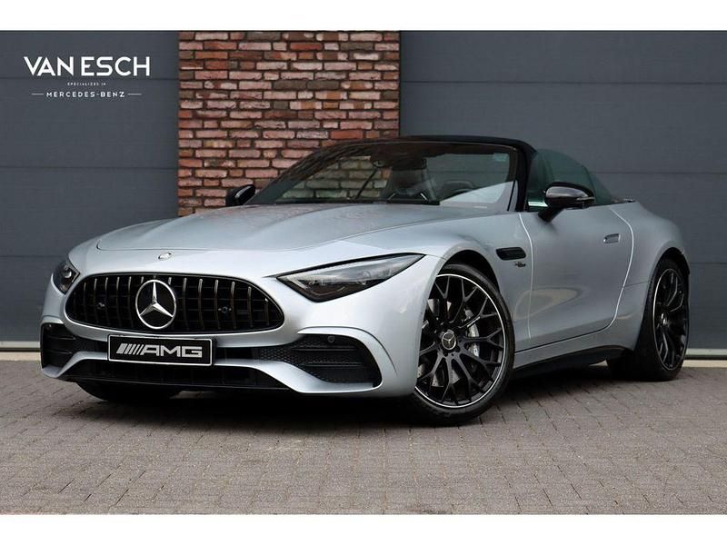 Silber Gebraucht 2024 Mercedes SL43 AMG Premium Cabrio | 86.515 € (Fairer Preis) - Bild 1/4