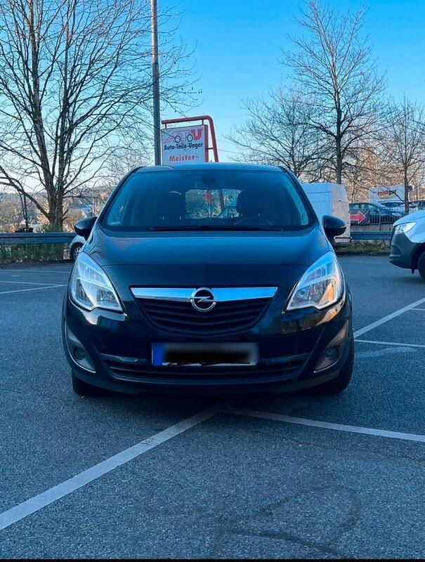 Schwarz Gebraucht 2010 Opel Meriva Van / Kleinbus | 3.600 € (Fairer Preis) - Bild 1/4