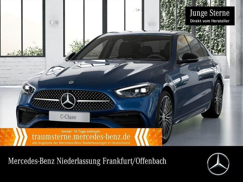 Blau Gebraucht 2024 Mercedes C300 Advanced Plus Limousine | 43.890 € (Guter Preis) - Bild 1/3