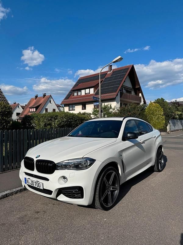 Weiß Gebraucht 2016 BMW X6 M50 M Performance SUV | 29.700 € (Superpreis) - Bild 1/4