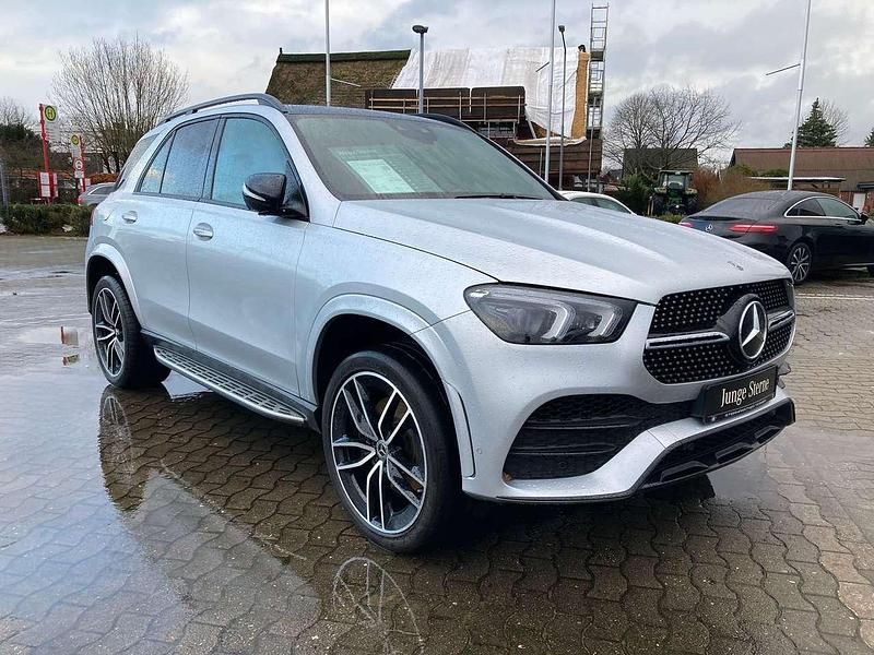 Silber Gebraucht 2019 Mercedes GLE350 AMG SUV | 58.299 € - Bild 1/4