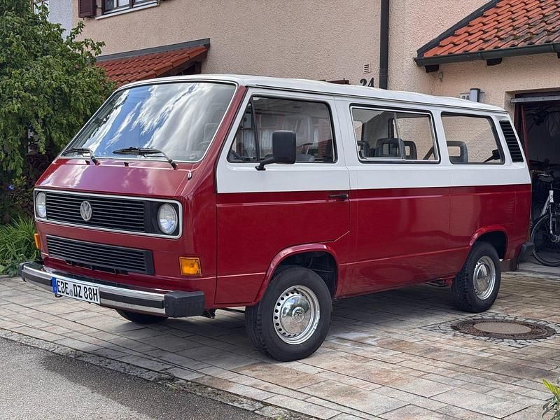 Rot Gebraucht 1987 VW T3 Van | 16.500 € - Bild 1/4