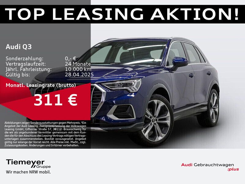 Blau Gebraucht 2024 Audi Q3 S-Line SUV | 41.970 € (Etwas zu teuer) - Bild 1/4