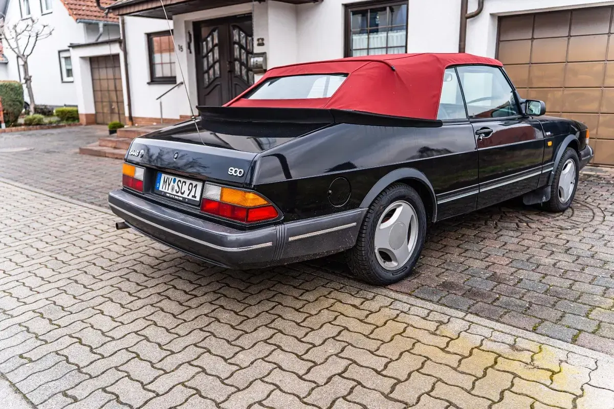 Gebraucht Saab 900 Cabriolet 141 PS (103 kW) 1991 Schwarz Cabrio