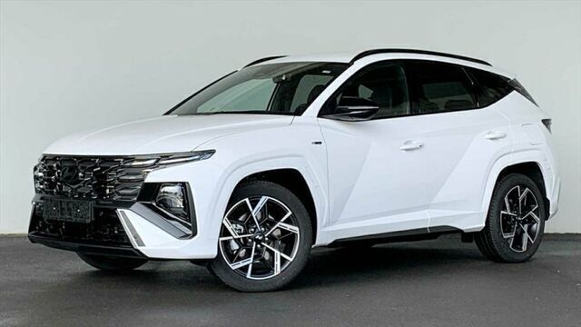 Weiß Neu 2024 Hyundai Tucson N Line SUV | 32.970 € (Superpreis) - Bild 1/2