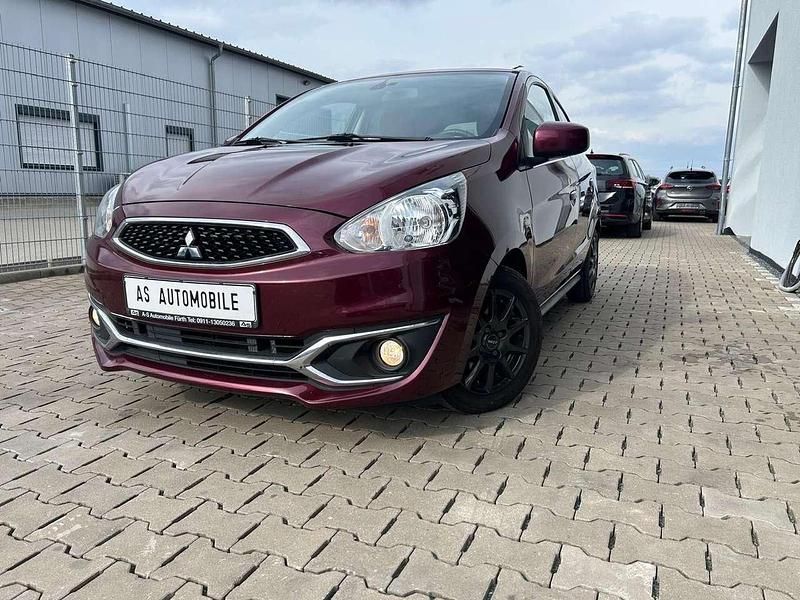 Gebraucht Mitsubishi Space Star Edition+ 80 PS (58 kW) 2016 Bluish red Kleinwagen