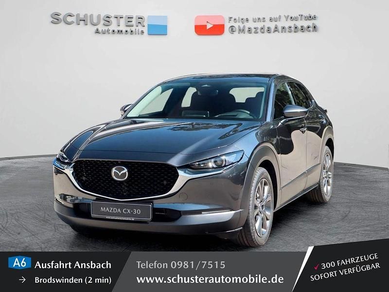 Grau Neu 2024 Mazda CX-30 Exclusive SUV | 33.580 € - Bild 1/4