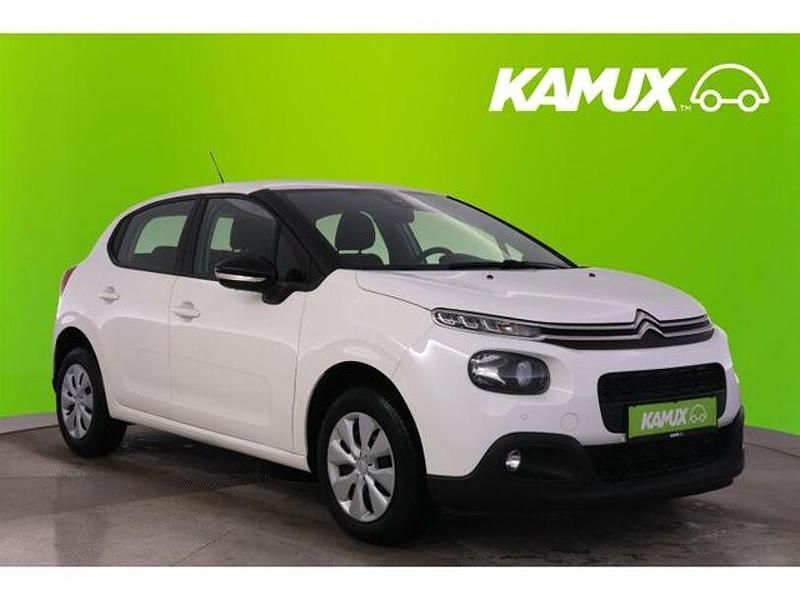 Weiss Gebraucht 2019 Citroën C3 Limousine | 9.149 € (Fairer Preis) - Bild 1/3