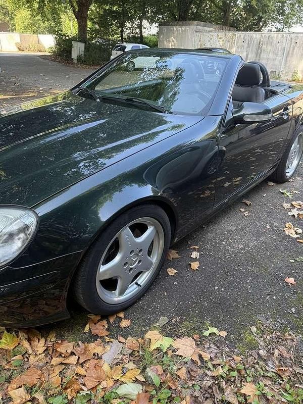 Grün Gebraucht 2000 Mercedes SLK320 Cabrio | 6.900 € (Fairer Preis) - Bild 1/4