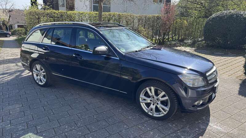 Blau Gebraucht 2008 Mercedes C320 Avantgarde Kombi | 5.500 € (Fairer Preis) - Bild 1/4