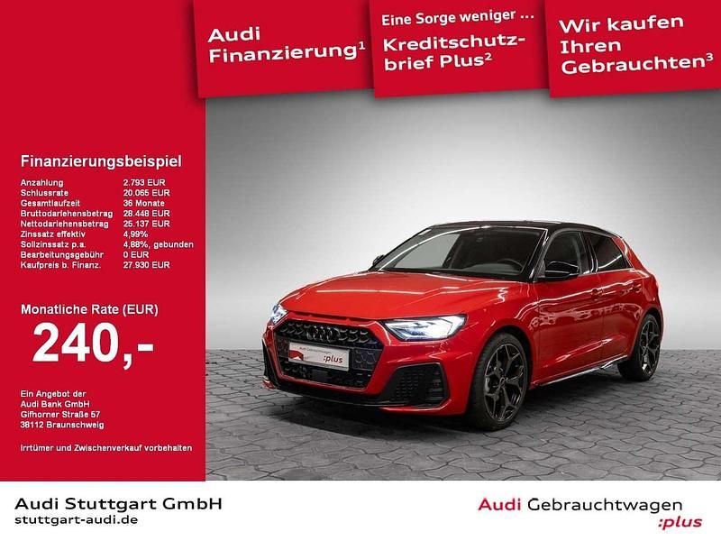 Progressivrot metallic mythoss Gebraucht 2024 Audi A1 Sportback S-Line Kleinwagen | 28.350 € (Fairer Preis) - Bild 1/2