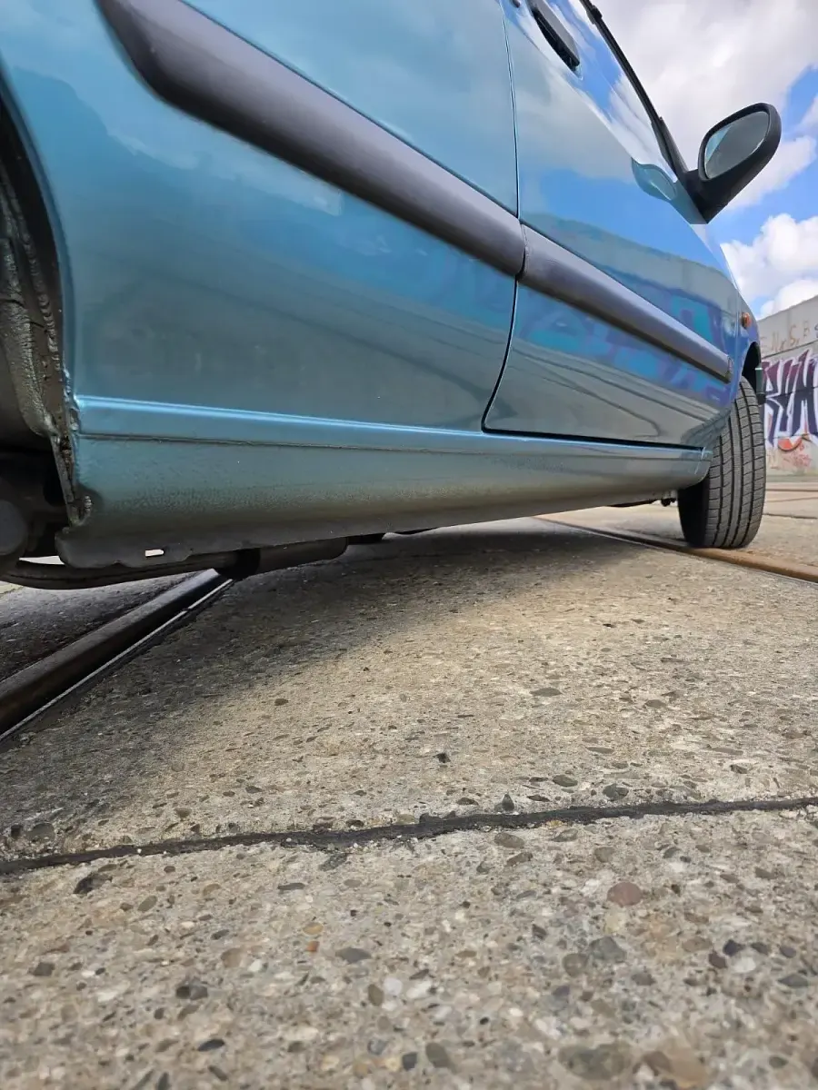 Gebraucht Renault Clio 75 PS (55 kW) 1994 Blau Kleinwagen