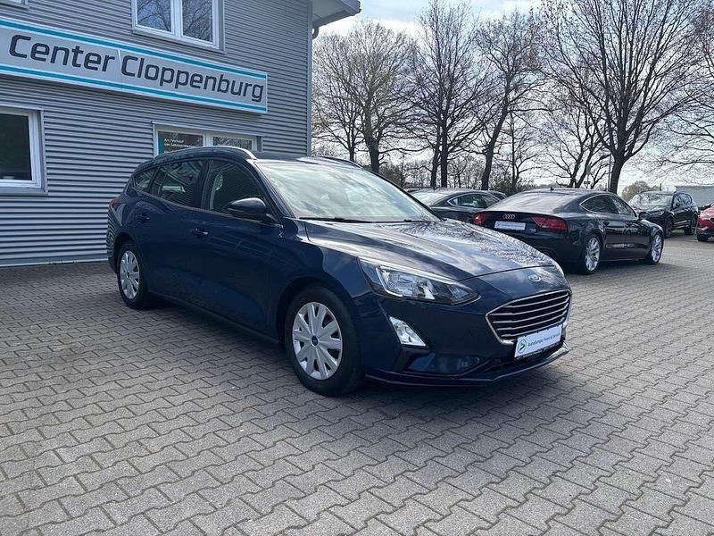 Brugt Ford Focus Cool & Connect 120 HK (88 kW) 2020 Blå Stationcar
