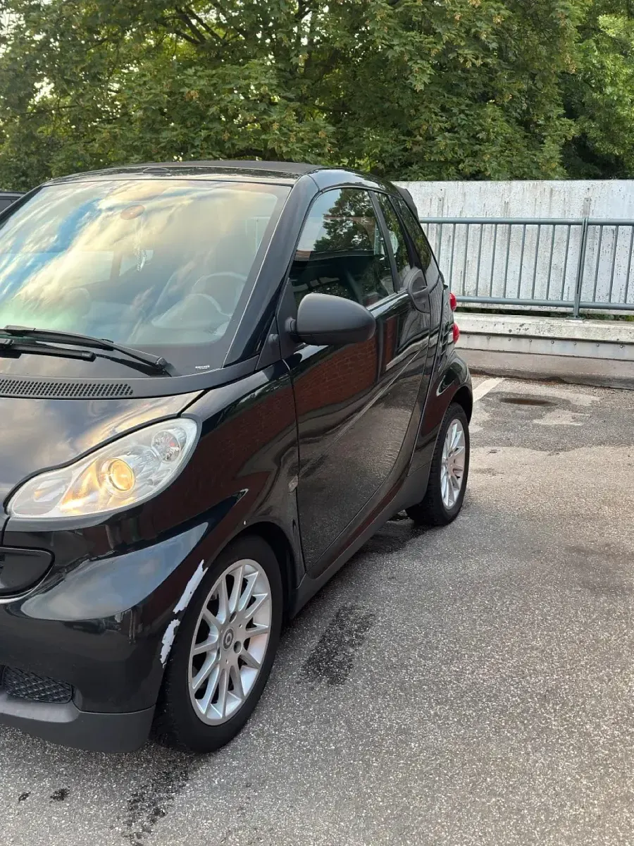 Gebraucht Smart ForTwo Cabrio 71 PS (52 kW) 2008 Schwarz Cabrio