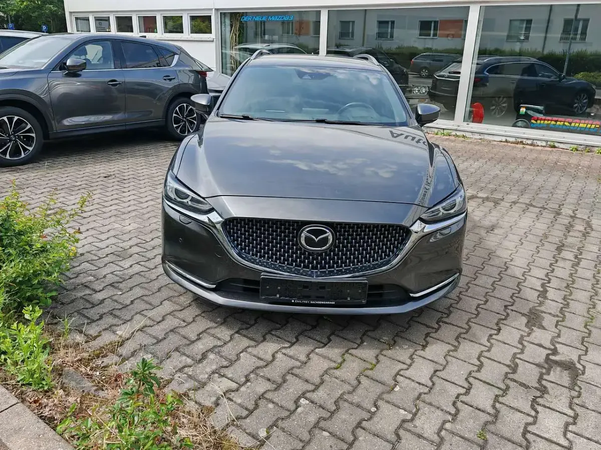 Gebraucht Mazda 6 Edition 184 PS (135 kW) 2021 Machine gray Kombi