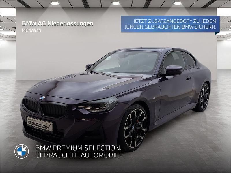Violett Gebraucht 2024 BMW 218 Shadowline Coupé | 42.495 € - Bild 1/2