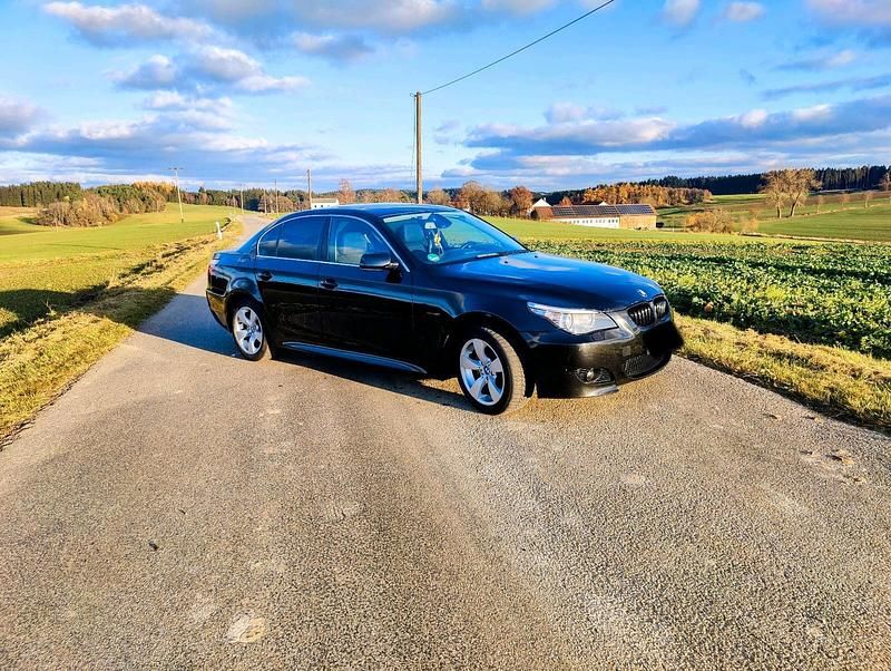 Schwarz Gebraucht 2009 BMW 525 Limousine | 5.750 € (Fairer Preis) - Bild 1/4