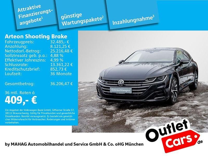 Gebraucht VW Arteon R-line 190 PS (139 kW) 2023 Schwarz Limousine
