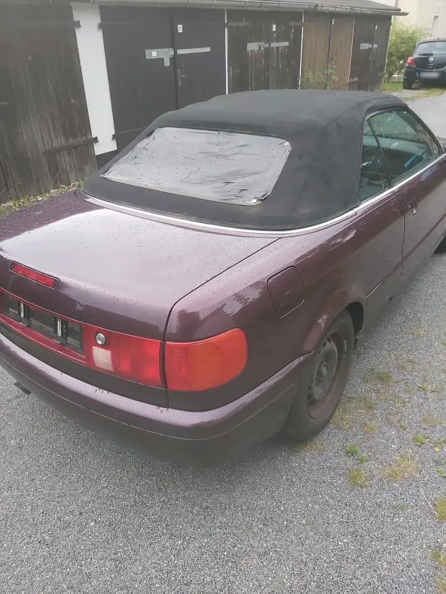 Gebraucht Audi 80 125 PS (91 kW) 1999 Rot Cabrio