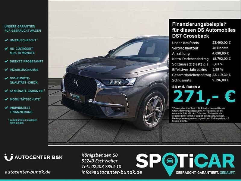 Grau Gebraucht 2022 DS Automobiles DS7 Crossback Bastille Plus SUV | 23.490 € (Fairer Preis) - Bild 1/4