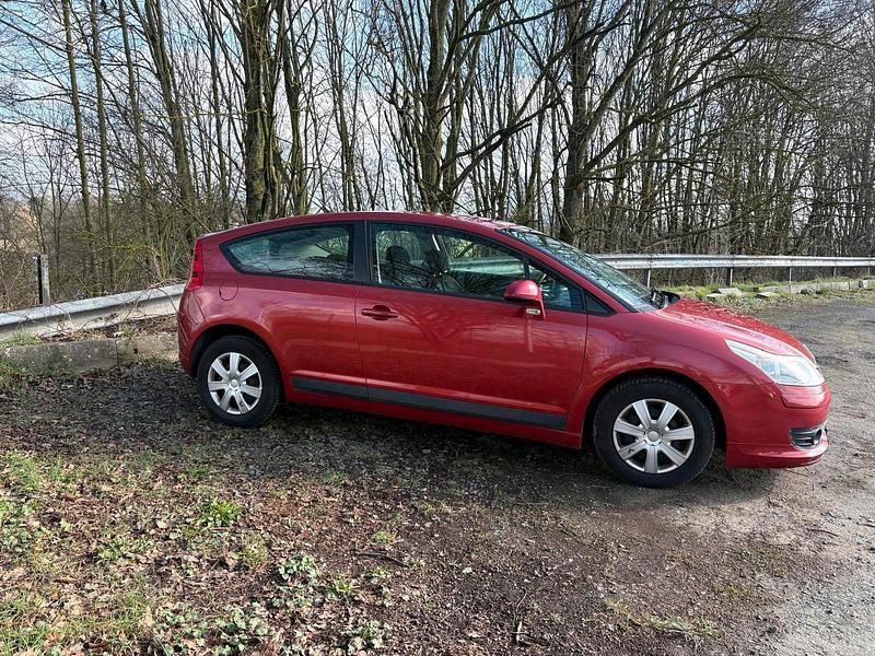 Brugt Citroën C4 106 HK (77 kW) 2007 Rød Coupe