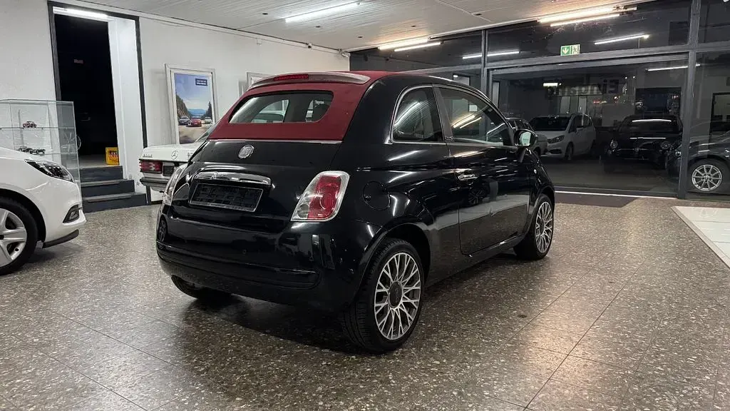 Gebraucht Fiat 500C 69 PS (50 kW) 2011 Schwarz Cabrio