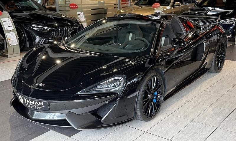 Schwarz Gebraucht 2018 McLaren 570S Cabrio | 148.950 € (Guter Preis) - Bild 1/4